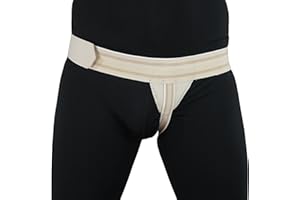 ORTONYX Inguinal Groin Hernia Truss Support Belt - Left Beige