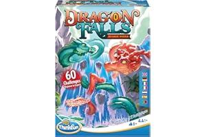 ThinkFun 76496 Dragon Falls - 3D Logikspiel, für Kinder und Erwachsene, Brettspiel ab 1 Spieler, ab 8 Jahren