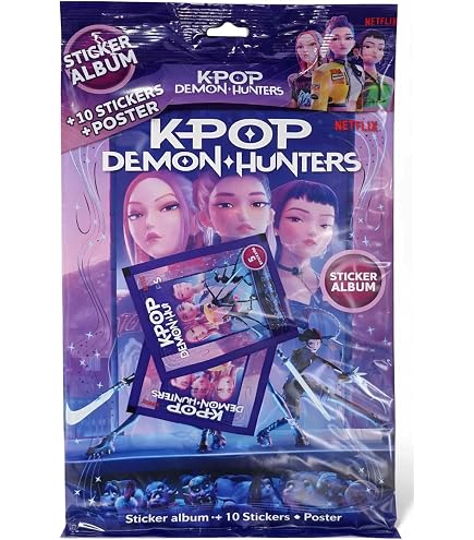 K-Pop Demon Hunters – Lot 6 écoblister (30 Sachets) – Figurines Aléatoires – Carte Collection – Album