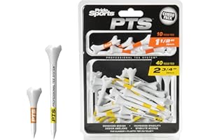 PRIDESPORTS Pride Professional CPEV31450 Tee da golf, Plastica, con sistema Evolution, Confezione con 40 buste (confezione da 50 pezzi)