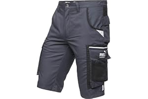 PUMA WORK WEAR PUMA Workwear Precision X Arbeitsshorts - Premium Shorts für Herren, mit vielen Taschen und Reflektoren - für Handwerk, Produktion und Baugewerbe
