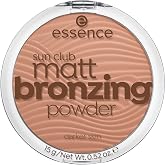 ESSENCE Sun Club Matt Bronzing Powder Bronzing 02 Sunny | Acabado mate, Look bronceado natural, Bronceador