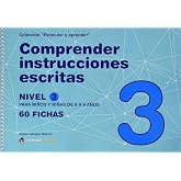 COMPRENDER INSTRUCCIONES ESCRITAS - NIVEL 3: 8 a 9 a&ntilde;os (Estimular y aprender)