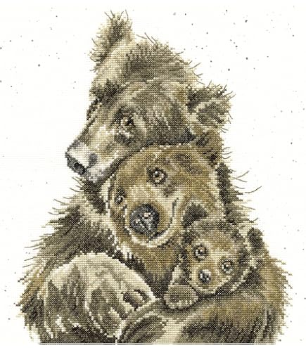 Bothy Threads Kreuzstich-Set „Stolz Und Freude“ – 24x25 Cm, Inkl. Nadel, Garn & Muster, Fertig Zum Sticken