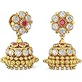 joyalukkas 22k Yellow Gold Jhumki Earrings for Women