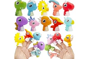 CreepyParty Carino dinosauro Dita Bambole impermeabili Puntelli di scena figure novità giocattolo regalo per i bambini