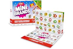 Mini Brands Calendario de Adviento Retro Grocery, Foodie, and Toy Advent Calendar de ZURU
