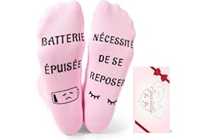 Sunia Cadeau Fete des Meres, Chaussettes Humour Femme 39 42, Cadeau Femme Original Utile, Chaussettes Rigolotes Femme, Cadeau Maman Mamie Soeur Nounou, Cadeau Rigolo Anniversaire, Fête des Mères