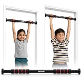 Kidsmate Hanging Rod and Pull Up Bar for Kids | Exercise Rod for Kids & Adults | 100 Kg Capacity | Stretching Bar for Growth,