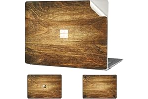 Digi-Tatoo Surface Skin Decal for Microsoft Surface Laptop Go 3/2/1, Easy Apply, Full Body, Protective & Decorative Vinyl Skin Wrap Sticker [Wood Texture]