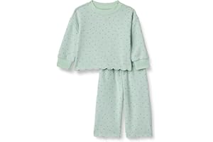 Amazon Essentials x Sofia Grainge Baby und Mädchen Set aus Hose und Oberteil aus French Terry