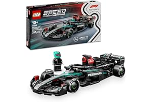 LEGO Speed Champions Auto da Corsa Mercedes-AMG PETRONAS F1 W 15 Macchina Giocattolo da Collezione con Minifigure del Pilota, Modello per Bambini da 10 Anni o per Adulti Fan della Formula 1 77244