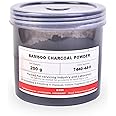BRM Herbals Activated Charcoal Powder - 200 Grams For Facemask, DIY Beauty Products, Make Up, Cosmetics, Soap Making & Personal Care For Face, Hair, Body