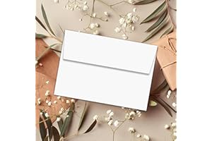 Me Loovely Premium Envelopes 120 GSM Self Seal Envelope for Stationery Posting Mailing Home Office & E-Commerce (White, C6 Size, Pack of 20)