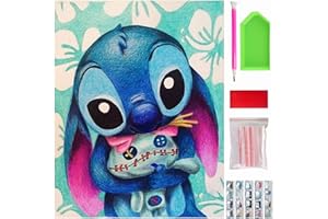 NASHRIO DIY Diamond Painting Kit Completo, Painting by Numbers Adulti, Diamond Painting Bambini, Kit Pittura Diamante 5D Come Un Grande Regalo, Artigianato per La Decorazione della Casa, 40 x 30cm.