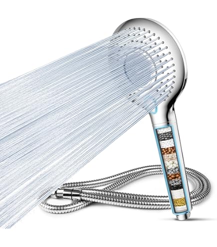 Gemmove Handheld Multi Ionizer Showerhead – Premium Ion Water Anti