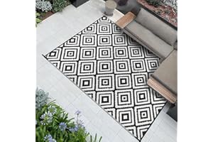 Famibay Tappeto Esterno Terrazzo Impermeabile Tappeti Plastica Esterno Tappeto Giadino Coperte da Picnic Tappeto Campeggio Coperta da Spiaggia