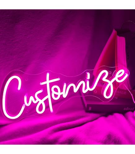 Lampe Néon Rose En Forme De Silhouette Féminine - Décoration Murale LED - Alimentation USB Ou Piles - Pour Chambre, Bar, Fête