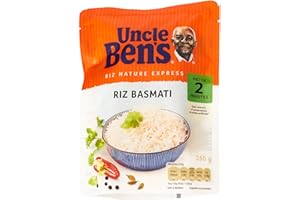 Uncle Ben's Riz Express Basmati 250 g - Lot de 6