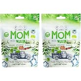 MOM Organik Naneli Bonbon Şekerleme, Vegan, Doğal Aromalı, 56g, 2 Adet