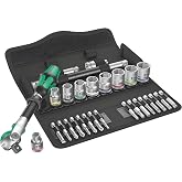 Wera Zyklop Speed Cırcır Anahtar Seti 8100 SB 6. 3/8 in&ccedil; Tahrik, Metrik, 29 Par&ccedil;a, 05004046001