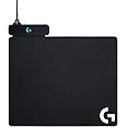 Logitech G POWERPLAY Ricarica Wireless Tappetino Mouse, Tappetino per Mouse Gaming in Tessuto o Rigido, Mouse Pad Compatibile