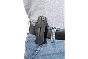 APDTEK 360° Rotation Case for Leatherman Wave & Wave+ Plus, Wave Holster Sheath, Leatherman Wave+ Pouch with Swivel Clip for Lefted/Righted-Handed, fits 1.5"/1.75" Belt