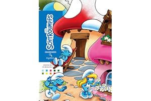 Coloriages mystères - Schtroumpfs