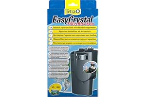 Tetra EasyCrystal FilterBox 600 Filtro Interno per Acquari con Scomparto per Il Termo Riscaldatore, per Un’Acqua Cristallina e Salubre, Utilizzabile in Acquari da 50 a 150 L