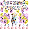 CMDXBD Party Supplies Care Bears Cake Topper Care Bears Birthday Decorations Care Bears Balloons Care Bears Birthday Cake Decorations Care Bears Birthday Banner Care Bears Party Decorations