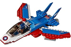 LEGO 76076 "Captain America Jet Pursuit Building Toy