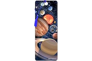 3D LiveLife Segnalibro - Il Nostro Sistema Solare di Deluxebase. Segnalibro Spazio dotato di grafica 3D lenticolare realizzata dal rinomato artista David Penfound