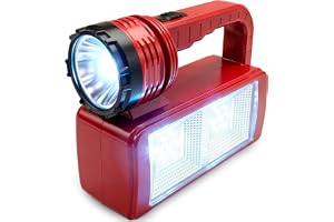 Retoo ficklampa uppladdningsbar handstrålkastare för utomhus lanterna strömavbrott campinglampa ficklampa handlampa för vandr