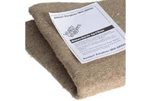 Wiggly Wigglers Thick Worms Mat for Can O Worms Fibre Blanket for Composting - Keeps Worms Dark, Moist & Warm| Wormery Accessory | Vermicomposting Blanket | Hemp Mat (Pack of 2)