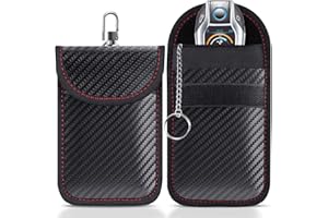 Lanpard Keyless Go Schutz Autoschlüssel Schutz Keyless Hülle 2 Pack Rfid Funkschlüssel Abschirmung Schlüsseltasche Schlüsseletui Schlüsselmäppchen Car Key Safe