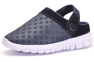 KVbabby Zuecos Niños Sandalias Respirable Malla Chanclas Zapatillas de Playa Resbalón en Jardín Zapatos Mulas
