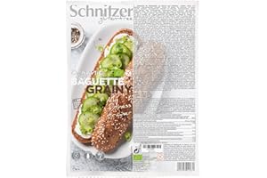 Schnitzer GLUTENFREE Bio Baguette grainy glutenfrei, 2x 160 g