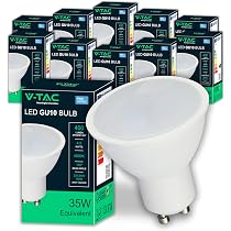 V-TAC Lampadine LED GU10 4.5W (Confezione Da 6): Luce Bianca Fredda 6500K Per Un Ambiente Moderno - 3