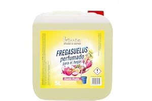 KIMIA - Fregasuelos Exotic Fruits 5L | Fregasuelos Perfumado para Hogar | Limpiador de Suelo | Limpieza Profunda | Aroma Tropical | Fragancia Fresca y Duradera | Para Todo Tipo de Superficies