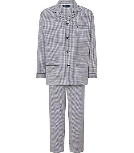 FGUUTYM Haut Pyjama En Coton Pour Homme - Manches Longues