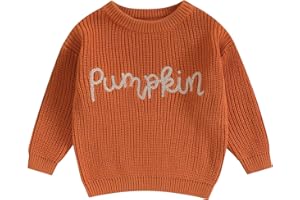 ZZLBUF Infant Toddler Baby Girl Boy Chunky Knit Sweater Merry Pullover Sweatshirt Jumper Tops Christmas Outfits