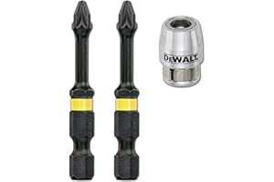 DEWALT Set 3 pezzi Pz2 50mm + bussola magnetica 10X