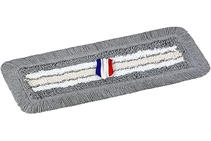 Okaei Housse de serpillère 1 Piece (40 CM) - Housse de serpillère pour hôpitaux et établissements de Soins - Housse de serpillère à Glissement Optimal pour Un Travail Ergonomique - Gris