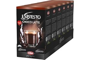 ESPRESTO Kakaokapseln | Chocolatte | Intensität 9/12 | kompatibel mit K-fee – your system | fairtrade-zertifzierte Kakaobohnen | 96 Kapseln