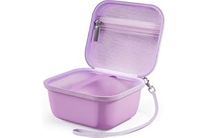 ProCase Funda para HiMont/TIATUA/Hangrui/CalineGam/Dylanto/ESOXOFFORE/DUDUDRAGON Cámara Fotos Infantil Instantánea, Estuche de Transporte Duro EVA con Papel de Impresión (Sólo Funda)- Morado