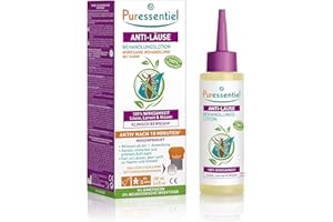 ‎PURESSENTIEL Puressentiel - Anti-Läuse - Behandlungslotion Kopfläuse Mit Kamm - Bewiesene Wirksamkeit - Enfernt Läuse, Larven, Nissen - 100 Prozent Natürlich - 100 Ml