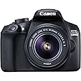 Canon EOS 1300D DSLR Camera with EF-S18-55 IS II F3.5-5.6 Lens - Black (Renewed)