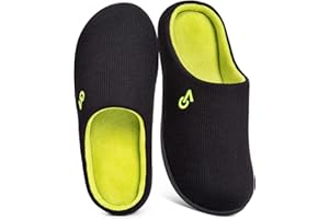 VeraCosy Bicolore Pantofole da Uomo in Memory Foam