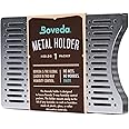 Boveda Brushed Aluminum Humidity Pack Holder For Cigar Humidor – For Use With One Size 60 Boveda Pack (Sold Separately) - Space Saving - Includes Magnetic and Removable Tape Mounting Kits – 1 Count