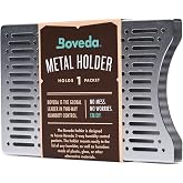 Boveda-Purolar i&ccedil;in | Humidor i&ccedil;in Mat Al&uuml;minyum Tutucu | Kullanıma bir (1) Boyut 60 (Ayrı Satılır) | Manyetik ve Velcro Mont